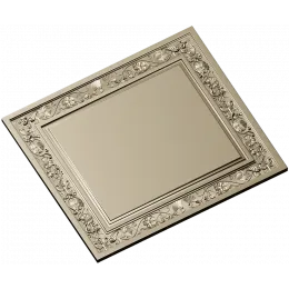 Floral Square Frame