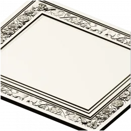 Floral Square Frame