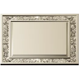 Floral Square Frame