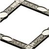 Regal Lion Medallion Frame - STL 3D model for CNC routers