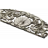 Seashell Rococo Crest - STL 3D model for CNC