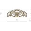 Seashell Rococo Crest - STL 3D model for CNC