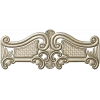 Ornate Rococo Headboard Crest - STL 3D model for CNC