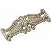 Ornate Rococo Headboard Crest - STL 3D model for CNC