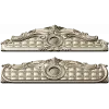 Baroque Headboard Relief STL for CNC