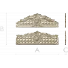 Baroque Headboard Relief STL for CNC