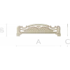 Ornate Arched Headboard STL for CNC - 3D Model for Wood Carving