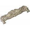 Ornate Rococo Headboard STL 3D Model for CNC