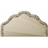 Floral Crest Headboard - STL 3D model for CNC milling