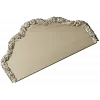 Floral Crest Headboard - STL 3D model for CNC milling
