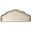 Floral Crest Headboard - STL 3D model for CNC milling