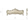 Aurelia Rococo Headboard STL