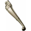 Rococo Rose Cabriole Leg STL for CNC