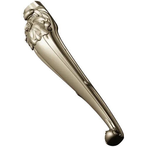 Rococo Rose Cabriole Leg STL for CNC