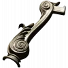 Acanthus Scroll Furniture Leg - STL 3D model for CNC