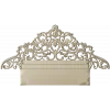 Regal Filigree Headboard Crest - STL 3D model for CNC