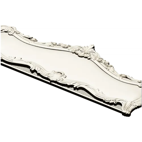 Резная спинка кровати в стиле рококо - STL 3D модель для ЧПУ
