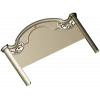 Baroque Arched Headboard STL model for CNC routing