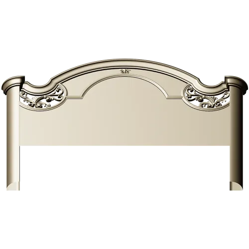 Baroque Arched Headboard STL model for CNC routing