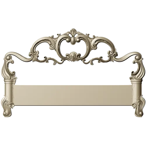 Rococo Headboard STL for CNC Milling