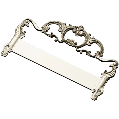 Rococo Headboard STL for CNC Milling