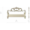 Rococo Headboard STL for CNC Milling
