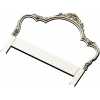 Rococo floral headboard STL for CNC milling