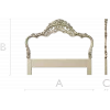 Baroque Headboard Crest - STL 3D Model for CNC Milling