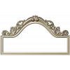 Aurora Rococo Crest - STL 3D model for CNC headboard ornament