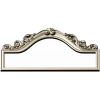 Aurora Rococo Crest - STL 3D model for CNC headboard ornament
