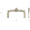 Резной картуш верхний - 3D модель STL для ЧПУ