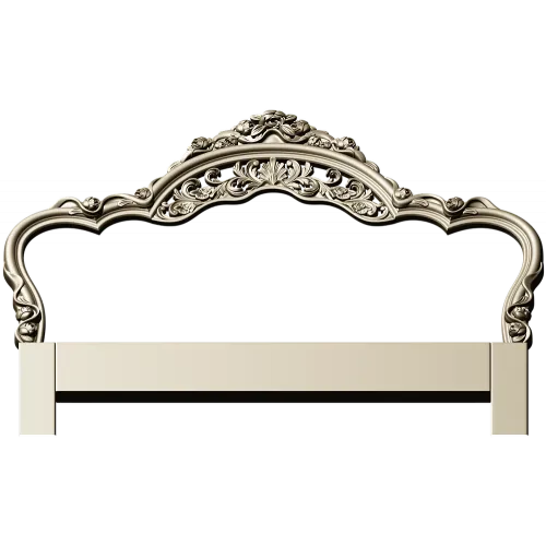 Versailles Floral Headboard STL 3D Model for CNC