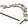 Декоративная спинка кровати в стиле рококо - 3D модель STL для ЧПУ