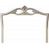 Headboard crest STL for CNC router - ornate pediment 3D model