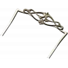 Вензельная корона для спинки кровати - 3D STL модель для ЧПУ
