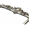 Венец кровати в стиле рококо - 3D модель STL для ЧПУ