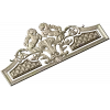 Baroque Headboard Crest - High-Relief STL 3D Model for CNC
