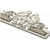 Baroque Headboard Crest - High-Relief STL 3D Model for CNC