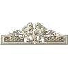 Baroque Headboard Crest - High-Relief STL 3D Model for CNC