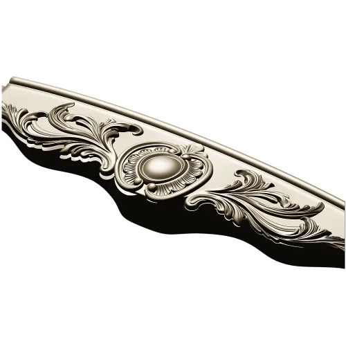 Царга с розеткой и акантовой резьбой - 3D модель STL для ЧПУ