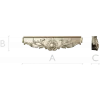 Царга с розеткой и акантовой резьбой - 3D модель STL для ЧПУ