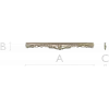 Царга с вензелем - 3D модель STL для ЧПУ