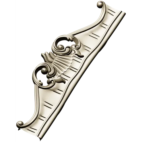 Regal Shell Rocaille Stretcher - STL 3D model for CNC