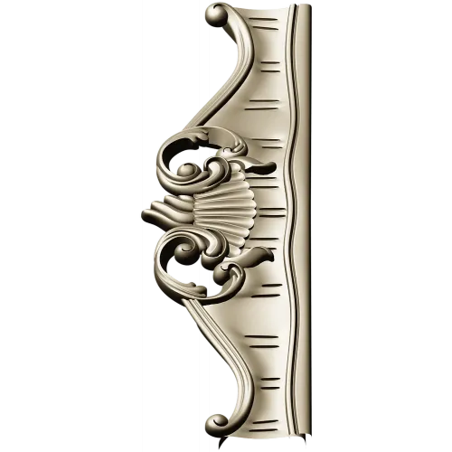 Regal Shell Rocaille Stretcher - STL 3D model for CNC