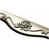 Rose Scroll Apron - STL 3D Model for CNC Milling