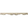 Acanthus Scroll Rail - Decorative STL 3D Model for CNC