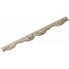 Acanthus Scroll Rail - Decorative STL 3D Model for CNC