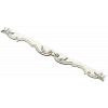 Acanthus Scroll Rail - Decorative STL 3D Model for CNC