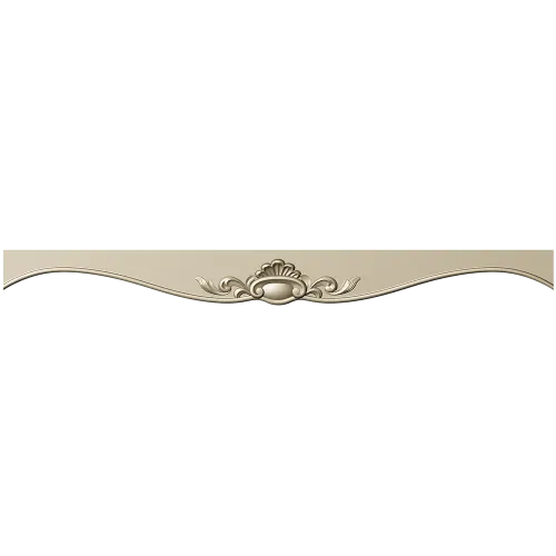 Regal Cartouche Rail STL 3D Model for CNC