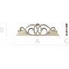 Regal Interlace ornamental frieze STL for CNC
